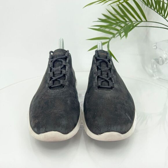 Cole Haan Women's ZeroGrand Oxford Sneaker Size 10 Trainer Black Suede Shoe - Picture 3 of 12